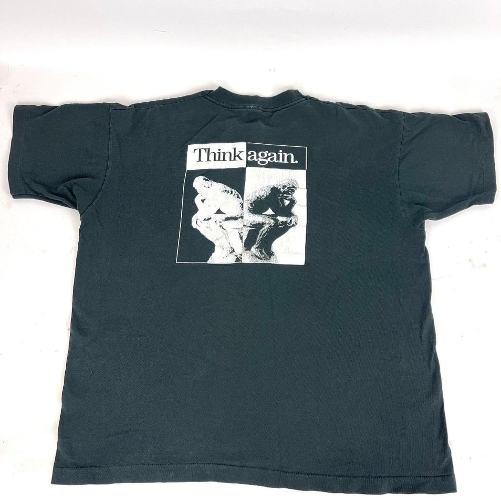 Vintage The Thinker HP Art/Tech T-shirt XL 90s FOT